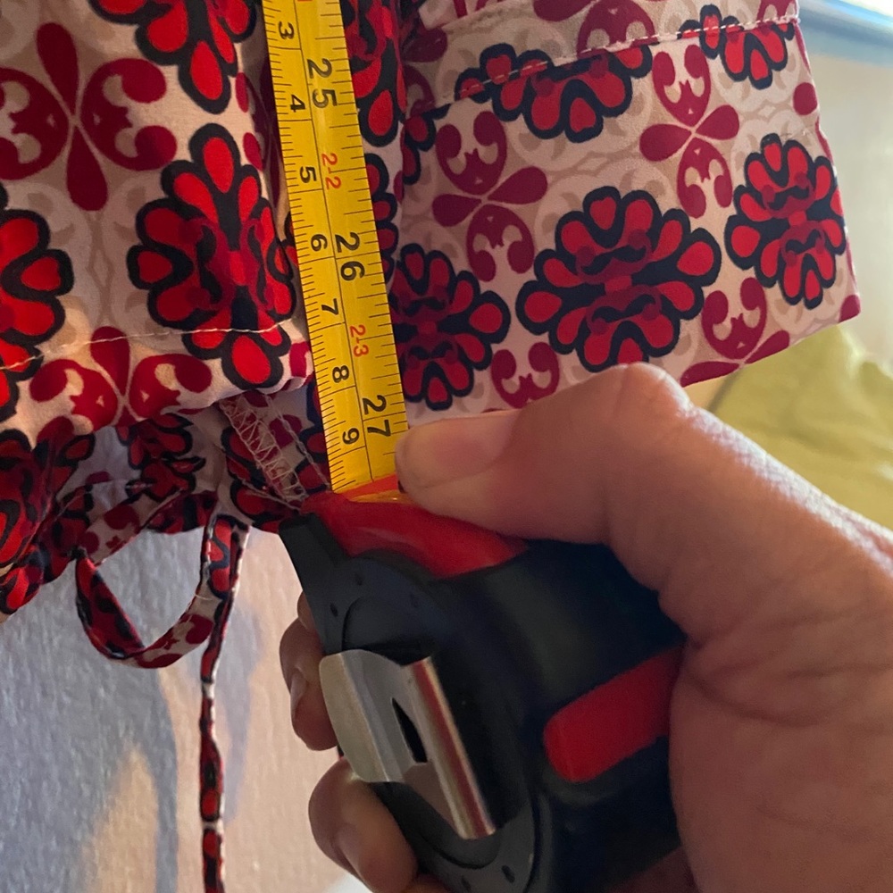 Loft Floral Tie Hem Blouse XXL - Picture 5 of 8